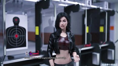 Big Tits Brunette Cartoon HD Uncensored Streets of Sorcery Adult Visual Novel Gameplay