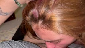 pornellia deep-throats drains ball$ $wallows