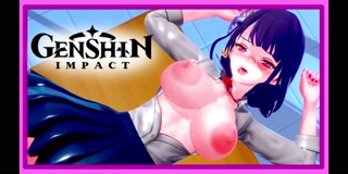 Genshin Impact - Raiden at School