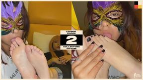 Two 18-Year-Olds in Their First Lesbian Foot Worship Experience - ASMR FOOT WORSHIP SOUNDS - LESBOS PODES VOL 2 - MAYA VS AIKO - COLLECTORS EDITION - 1080P