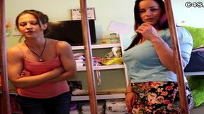 2 adultbaby-mommies chat as you mess your diaper