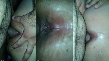 Dándole por el culo a la mamá de una amiga a la que me quería coger, pero, salió más fácil la madre