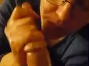 Naughty MILF schoolteacher Sucking His Sloppy Cock Till He Cums!