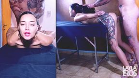 Tied up and anal very hard that