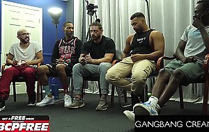 GangbangCreampie - Satine Summers Gets Gangbanged And Creampied By Many Dicks