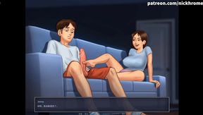 [Gameplay] Summertime Saga All Sex Scenes Jenny Part 9 (Chinese sub)