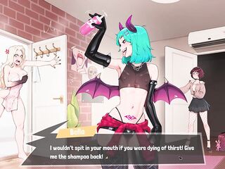 Lucy steals Bella's shampoo another time