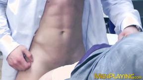 Horny Mike De Marko had his shaft jerks while getting booty ravaged by Sunny Colucci