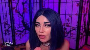 bj kitty - sucking the fuck ouyt of your big hard cock pov