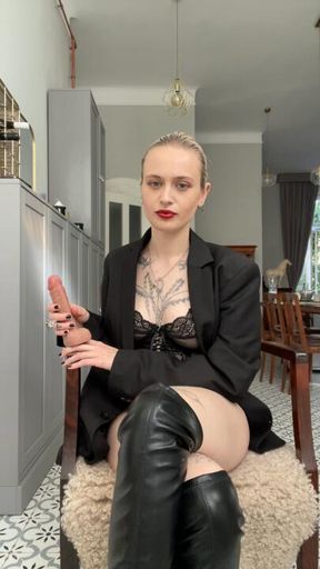 JOI - cum hard for your Goddess💦