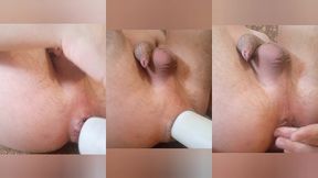 i jerk off my leaky, stretched prolapse with a giant bottle