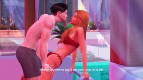 Lisa Gets Horned in MMD Fantasy as Cum Floods Her Pussylips in Anime Solo Scene