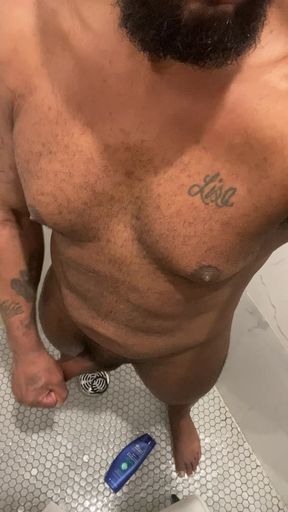 Me taking shower