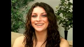 Cute brunette girl with wide blue eyes Jordan O'_Neal needs to get good cock riding from real macho