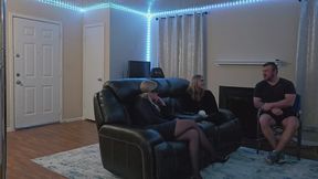 Flight Attendant MILF wants Friend's Husband to Breed Her!