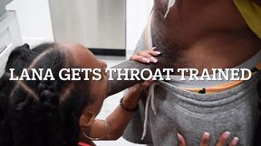 porsha carrera throat trains a new slut