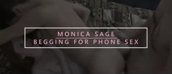 Monica Sage's Curvy Latin Delight: Fingering Her Thick Ass