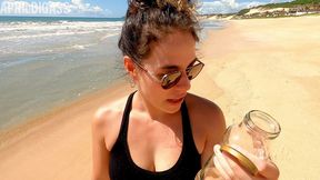 drinking pee on the beaches of brazil, i swallowed more than 3 liters