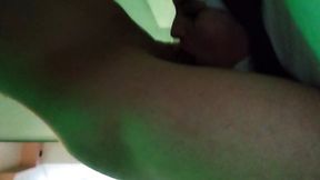 Amateur tattooed Latina slut sucks dick POV and gets cum in her mouth