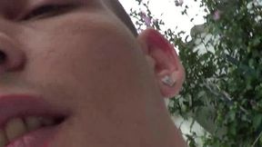 extrme sublmssion in sneaker and piss outdoor