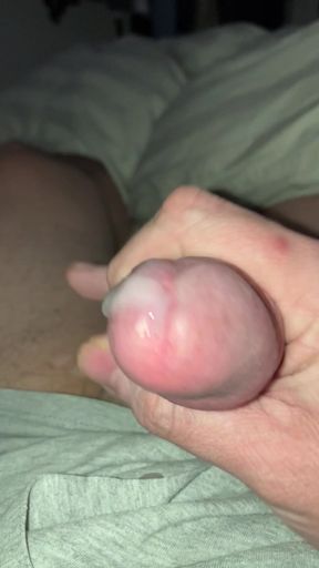 Horny British guy sharing cum