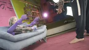 Tattooed alternative girl gets big cock inside her