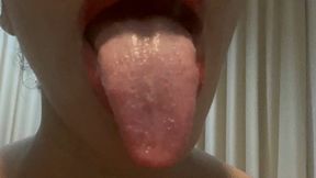 Tongue Out Side To Side