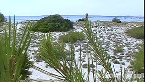 Sexy MILF Naked on the Nudist Beach