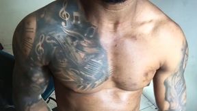 acordando com muito tesao batendo uma