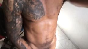 acordando com muito tesao batendo uma