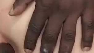 Xxx Movie @Ass Fingering and #Interracial #Threesome #Blonde with @Jessie Volt and @Antonio Black for @Private