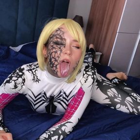 Anti-Venom, Deep Sucking and Sensual Fucking - Cosplay