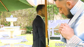 ”Bearded hunks Logan Moore & Massimo Piano bareback hardcore”