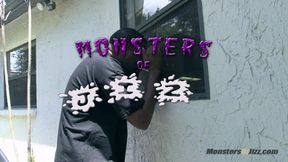 Neighbors Wife Gets Her Face Splattered By His BBC