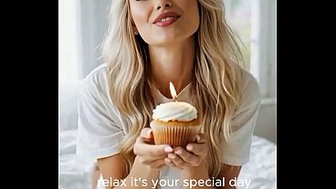 Stepdaughter Gives Stepdad The Best Birthday Gift - Creampie Surprise (AI-Generated)