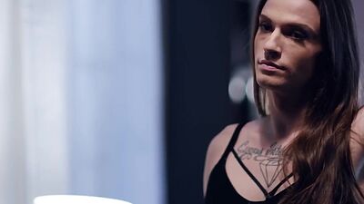 19yo petite tranny anallyfucked by male in doggystyle