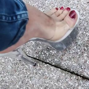 Close-up Heels Outdoor