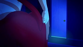 Mery the Succubus visits guys in the middle of the night and plays with their hard dicks