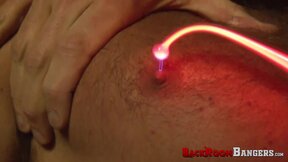 Moran Blacks ball busting and barebacking makes Chad Brock moan in pleasure