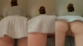 nue sous ma robe grise je twerk 🩶