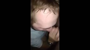 A total stranger sucks my dick at a gay club