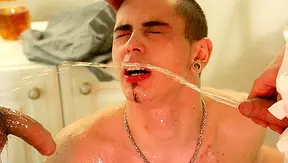 Triple Heat: Julien Heaths Piss Play Threesome Fantasy – Gay XXX