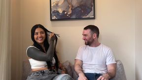 Behind the Scenes with Tatted Big Booty Latina, La Rola