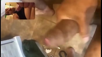 Hot straight guy I went to school with and I jerk our cocks over video call