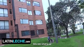Latino leche: a hot amateur encounter with a straight stranger for cash and anal pleasure