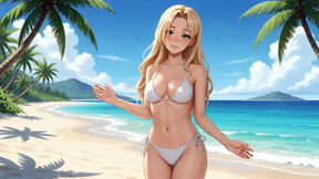Caribbean Valentine Getaway (Anime Hentai POV)