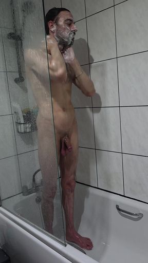You Walked in and Just Watched Him Shower, Getting Rock Fucking Hard Every Second.