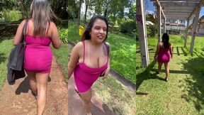 um passeio no parque que deu muito certo.