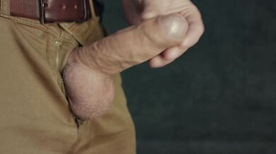 My dick grows and then cum 4K