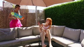 pov: you fuck two hot skinny dutch girls after they had their wet lesbian adventure